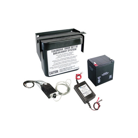 TEKONSHA Tekonsha 20020 Shur-Set III Lockable Breakaway Kit with Charger and Breakaway Switch 20020